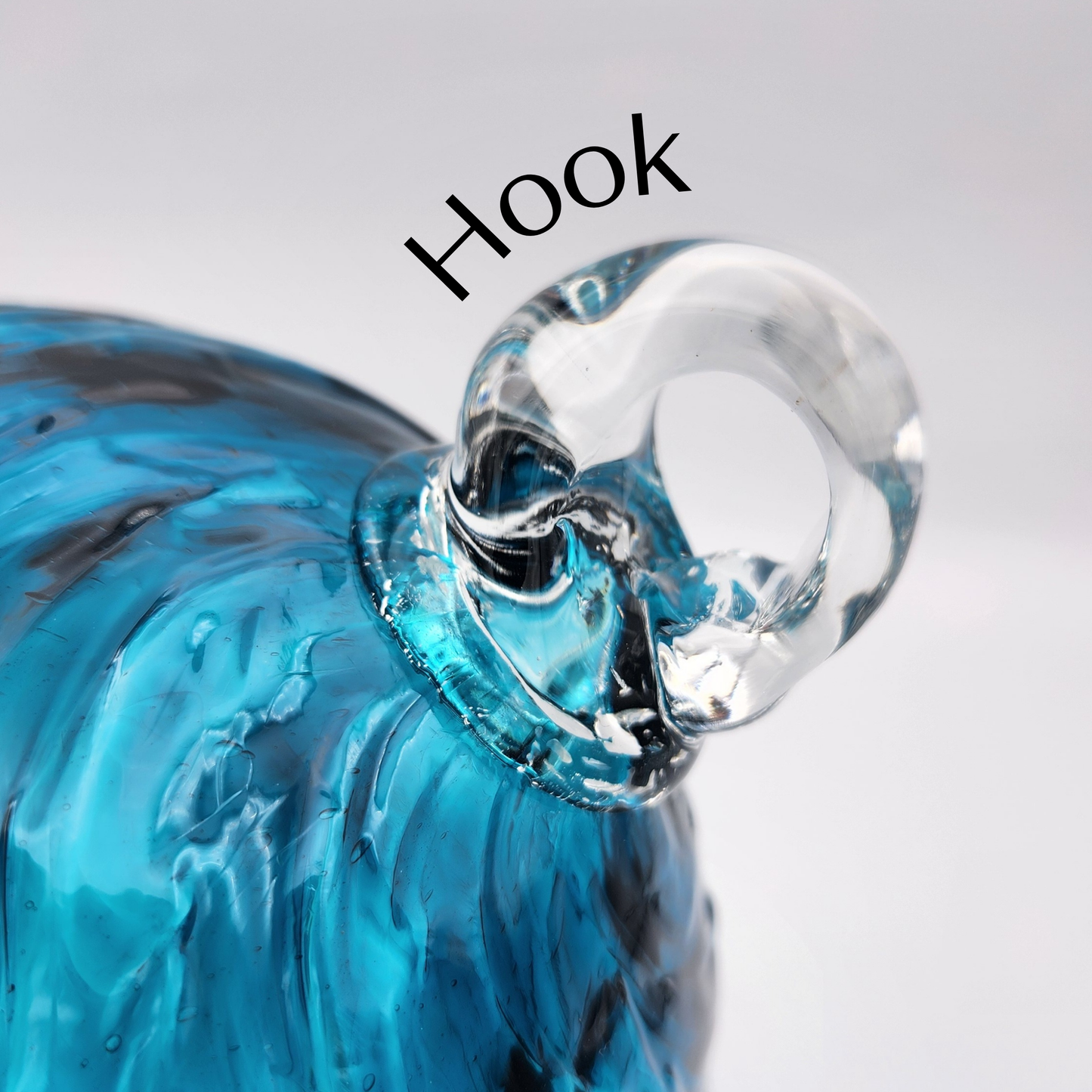 Tulips Mix Glass Float – Handblown Ornament in Pinks and Greens